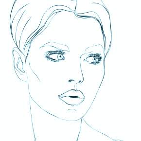 Раскраска Макияж Раскраска Макияж