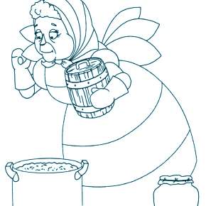 Раскраска Лунтик и его друзья Раскраска Лунтик и его друзья