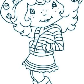 Раскраски Девушки в шляпке Раскраски Девушки в шляпке