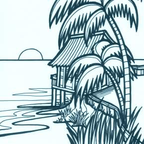 Раскраска Пальма