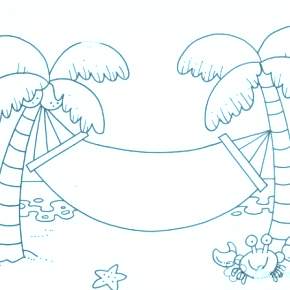 Раскраска Пальма