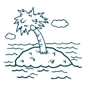 Раскраска Пальма