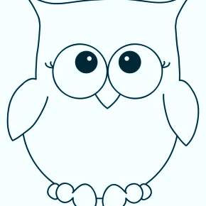 Раскраска Сова Раскраска Сова