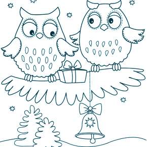 Раскраска Сова Раскраска Сова