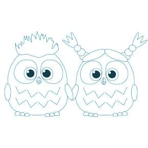 Раскраска Сова Раскраска Сова