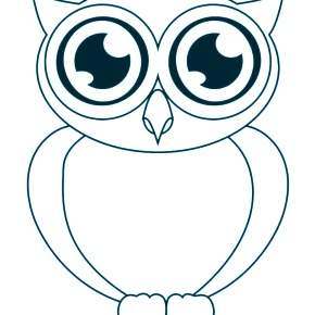 Раскраска Сова Раскраска Сова