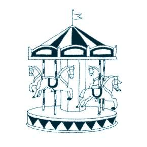 Раскраска Карусель Раскраска Карусель