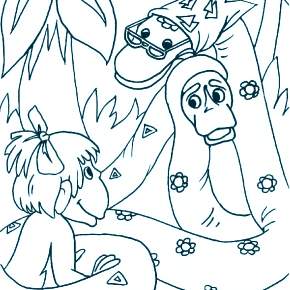 Раскраска 38 Попугаев Раскраска 38 Попугаев