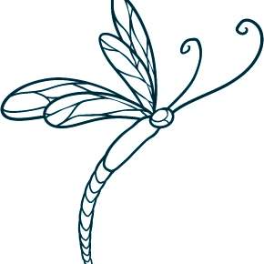 Раскраска Стрекоза