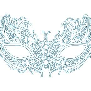 Раскраска Карнавальные Маски Раскраска Карнавальные Маски