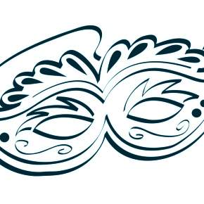 Раскраска Карнавальные Маски Раскраска Карнавальные Маски