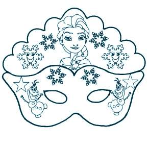 Раскраска Карнавальные Маски Раскраска Карнавальные Маски