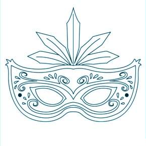 Раскраска Карнавальные Маски Раскраска Карнавальные Маски
