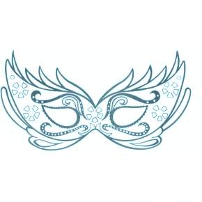 Раскраска Карнавальные Маски Раскраска Карнавальные Маски