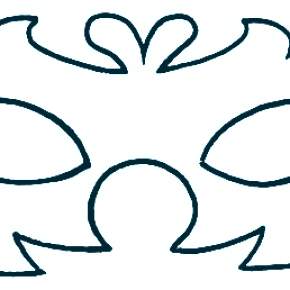 Раскраска Карнавальные Маски Раскраска Карнавальные Маски