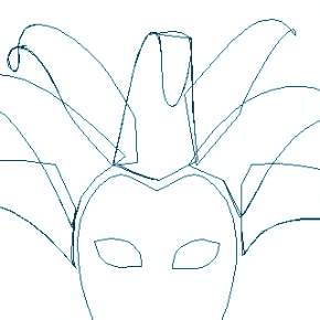 Раскраска Карнавальные Маски Раскраска Карнавальные Маски