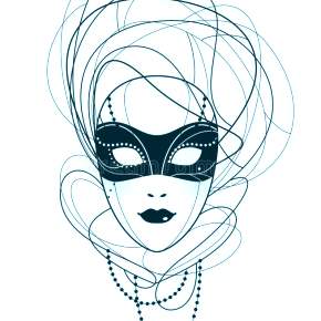 Раскраска Карнавальные Маски Раскраска Карнавальные Маски