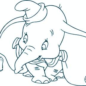 Раскраска Слоны Раскраска Слоны