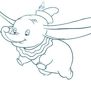 Раскраска Слоны Раскраска Слоны