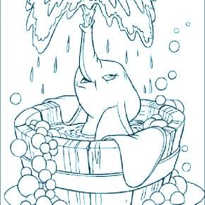 Раскраска Слоны Раскраска Слоны