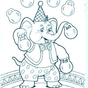 Раскраска Слоны Раскраска Слоны