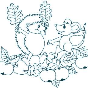 Раскраска Ежик Раскраска Ежик