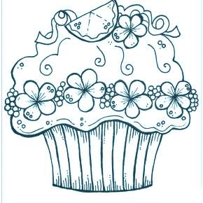 Раскраска Торт Раскраска Торт