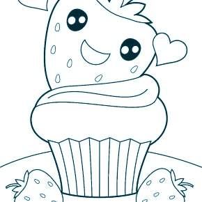 Раскраска Торт Раскраска Торт