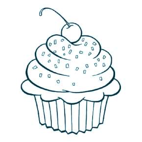 Раскраска Торт Раскраска Торт