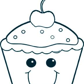 Раскраска Торт Раскраска Торт