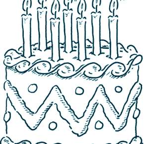 Раскраска Торт Раскраска Торт