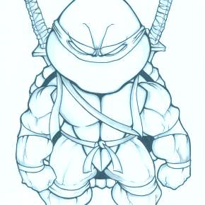 Раскраска Ниндзя и Ниндзя Черепашки Раскраска Ниндзя и Ниндзя Черепашки