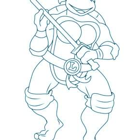 Раскраска Ниндзя и Ниндзя Черепашки Раскраска Ниндзя и Ниндзя Черепашки