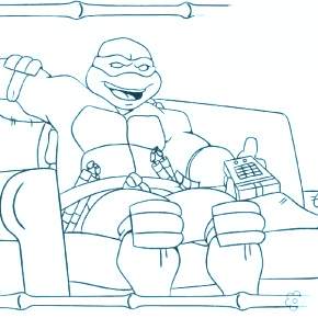 Раскраска Ниндзя и Ниндзя Черепашки Раскраска Ниндзя и Ниндзя Черепашки