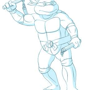 Раскраска Ниндзя и Ниндзя Черепашки Раскраска Ниндзя и Ниндзя Черепашки