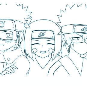 Раскраска Ниндзя и Ниндзя Черепашки Раскраска Ниндзя и Ниндзя Черепашки