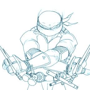 Раскраска Ниндзя и Ниндзя Черепашки Раскраска Ниндзя и Ниндзя Черепашки