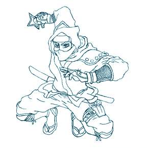 Раскраска Ниндзя и Ниндзя Черепашки Раскраска Ниндзя и Ниндзя Черепашки