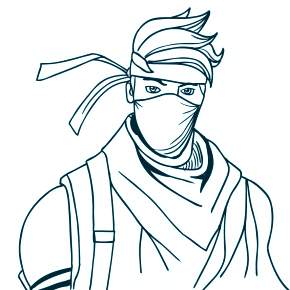 Раскраска Ниндзя и Ниндзя Черепашки Раскраска Ниндзя и Ниндзя Черепашки