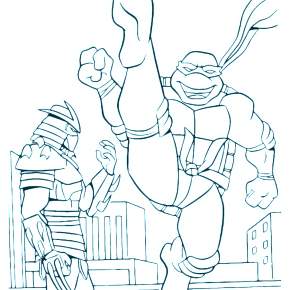 Раскраска Ниндзя и Ниндзя Черепашки Раскраска Ниндзя и Ниндзя Черепашки