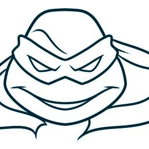 Раскраска Ниндзя и Ниндзя Черепашки Раскраска Ниндзя и Ниндзя Черепашки