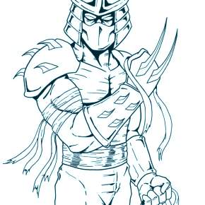 Раскраска Ниндзя и Ниндзя Черепашки Раскраска Ниндзя и Ниндзя Черепашки