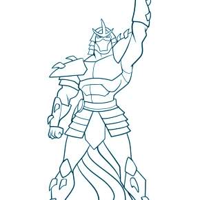 Раскраска Ниндзя и Ниндзя Черепашки Раскраска Ниндзя и Ниндзя Черепашки