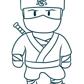 Раскраска Ниндзя и Ниндзя Черепашки Раскраска Ниндзя и Ниндзя Черепашки