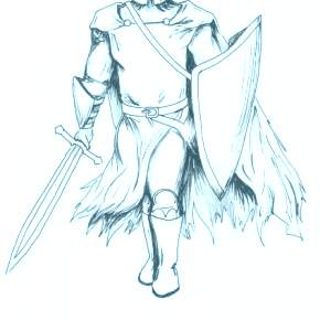 Раскраска Рыцари