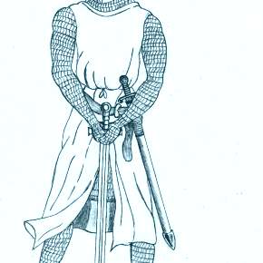 Раскраска Рыцари