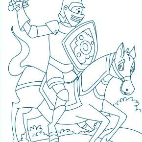 Раскраска Рыцари