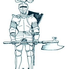 Раскраска Рыцари