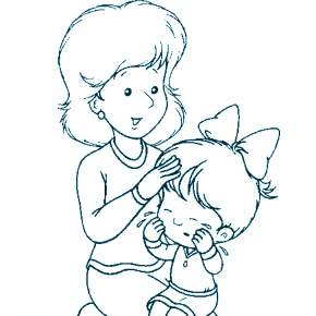 Раскраска Мамочка Раскраска Мамочка