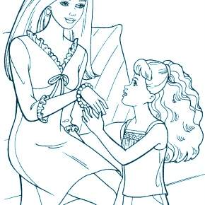 Раскраска Мамочка Раскраска Мамочка